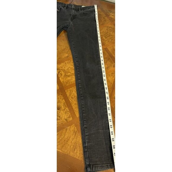 Diesel Skinzee Women's Super Slim 0813E Stretch Jeans Black W27 L32 - Picture 11 of 12